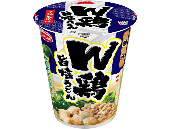 エースコック　W鶏旨塩うどん　すだち風味