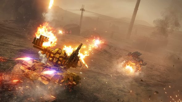 今売れているPS5のソフト（SF）：フロムソフトウェア「ARMORED CORE 6 FIRES OF RUBICON」