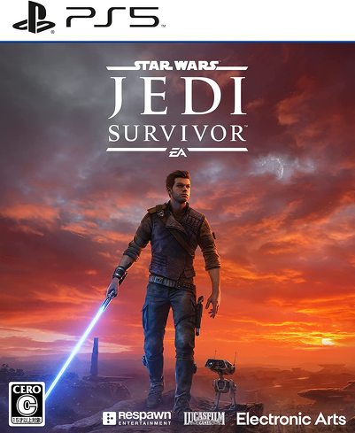 今売れているPS5のソフト（SF）：エレクトロニック・アーツ「Star Wars ジェダイ：サバイバー」