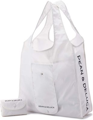 DEAN & DELUCA「ショッピングバッグ ホワイト」