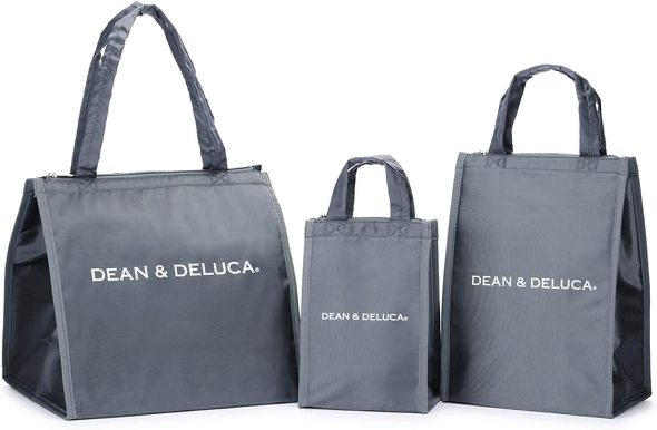 DEAN & DELUCA「クーラーバッグ グレー」