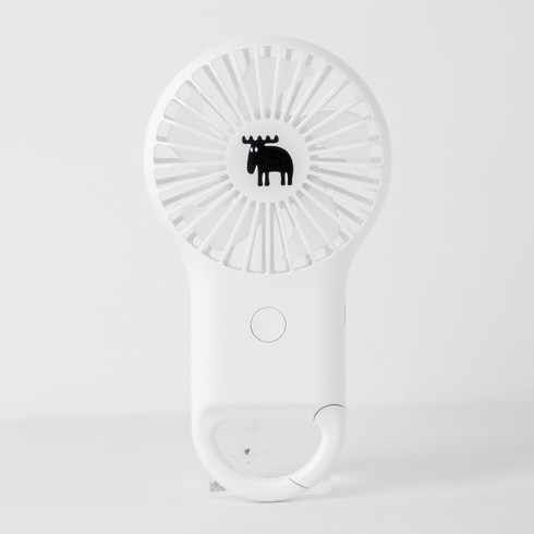 宝島社「moz OUTDOOR カラビナ付きハンディファン BOOK WHITE ver.」