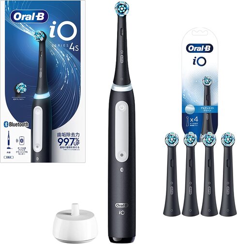 ブラウン(Braun)「電動歯ブラシ オーラルB iO 4S iOG41B60BK」