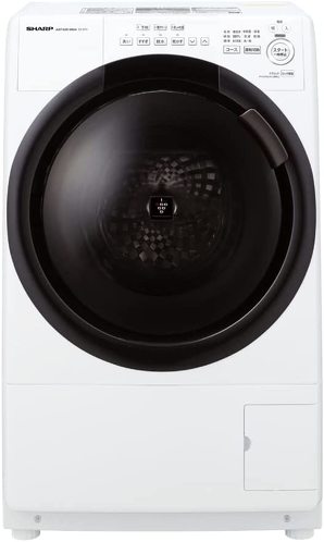 シャープ「ドラム式 洗濯乾燥機 ES-S7H-WL」