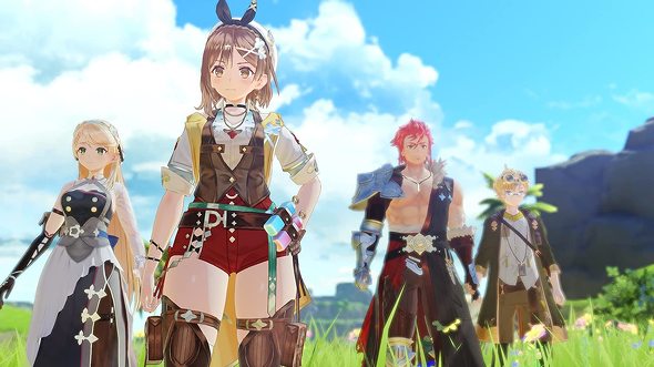 PS5のソフト(オープンワールド):コーエーテクモゲームス「ライザのアトリエ3 〜終わりの錬金術士と秘密の鍵〜」