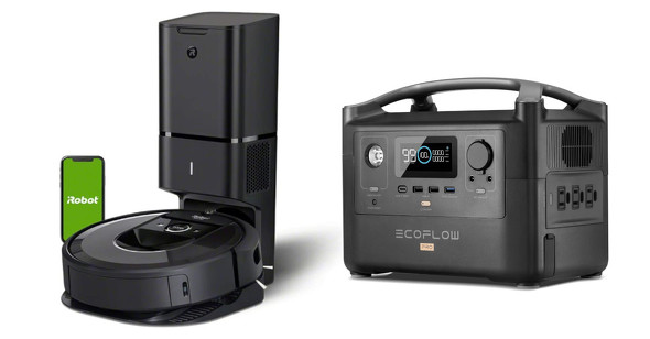 アイロボット「ルンバi7+」、EcoFlow「ポータブル電源 RIVER Pro」