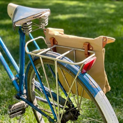 今売れている自転車サイドバッグ:TOURBON「自転車サイドバッグ ショルダーバッグ」