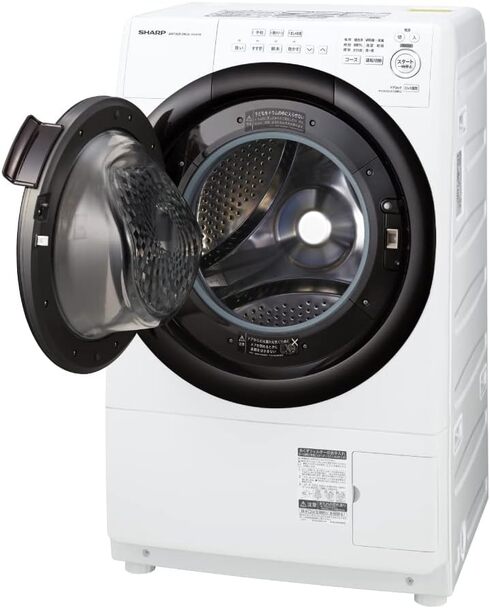 シャープ「ドラム式 洗濯乾燥機 ES-S7H-WL」