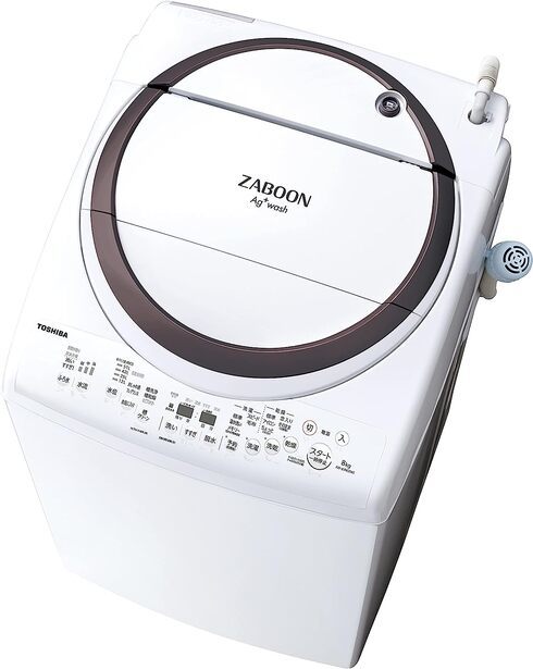 東芝「タテ型洗濯乾燥機 ZABOON AW-8VM2」