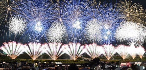 関東の花火大会:第67回前橋花火大会/8月12日開催