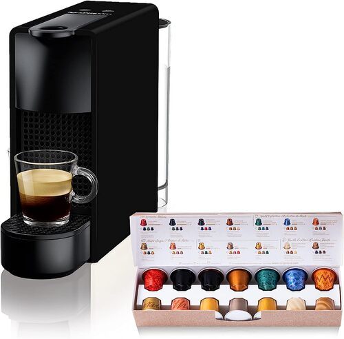 Nespresso(ネスプレッソ)「カプセル式コーヒーメーカー エッセンサ ミニ C30-BK-W」