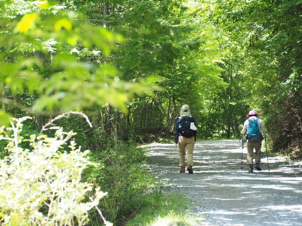 夏休み登山