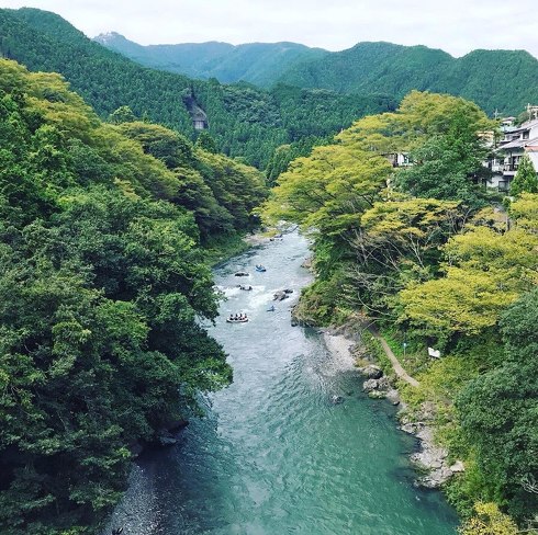 夏休み登山