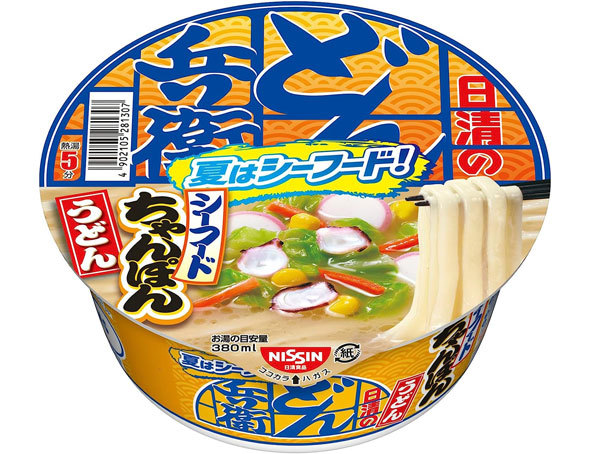 日清食品　日清のどん兵衛 シーフードちゃんぽんうどん