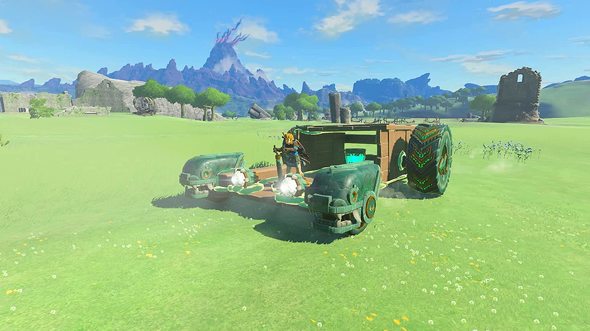 ニンテンドースイッチのオープンワールドゲーム：任天堂「ゼルダの伝説　ティアーズ オブ ザ キングダム」