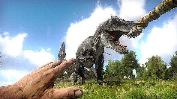 ニンテンドースイッチのオープンワールドゲーム：スパイク・チュンソフト「ARK：Survival Evolved」