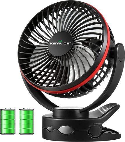 今売れているアウトドア扇風機：KEYNICE「クリップ卓上扇風機 KN-871」