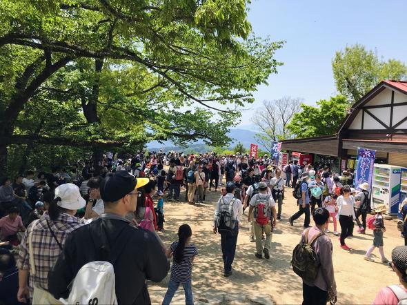 関東で登山者が多い山