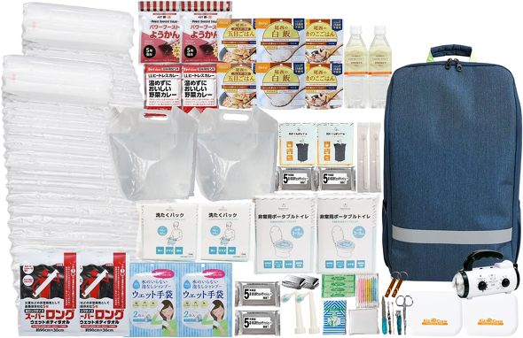 今売れている防災セット:Defend Future「防災セット 防災士監修 2人用Relief」