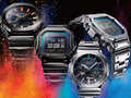 グラデーションカラーのフルメタル「G-SHOCK」登場 角型フォルム/八角形ベゼル採用の4モデル