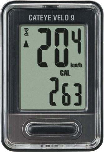 今売れているサイクルコンピューター:キャットアイ「サイクルコンピューター VELO9 CC-VL820」