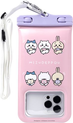 DIVAID「ちいかわ ワイドサイズ 防水ケース」