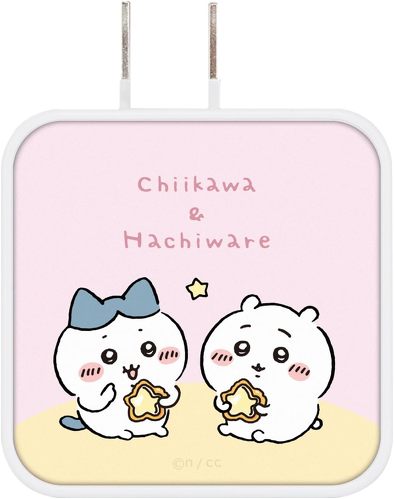 グルマンディーズ「ちいかわ USB/USB Type-C ACアダプタ」