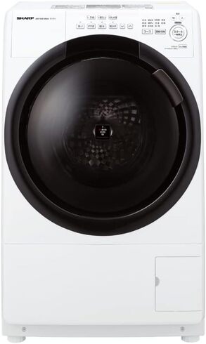 シャープ（SHARP）「ドラム式 洗濯乾燥機 ES-S7H-WL」