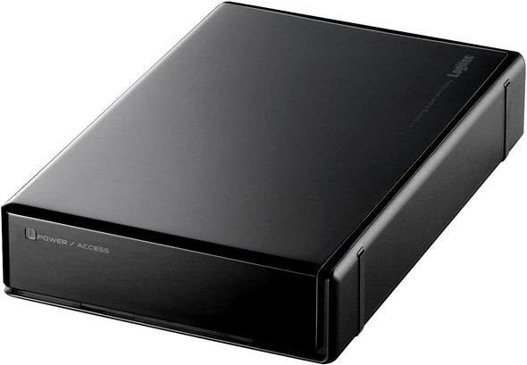 PS5で使える外付けハードディスク：ロジテックダイレクト「外付けHDD ハードディスク 4TB LHD-ENA040U3WS」