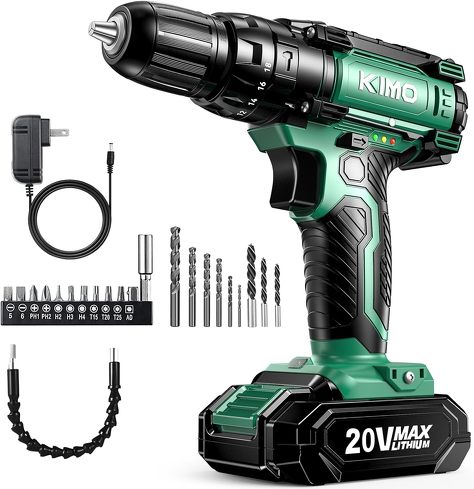 今売れている電動ドリルドライバー:KIMO「電動ドリルドライバー QM-13809S-T-20」