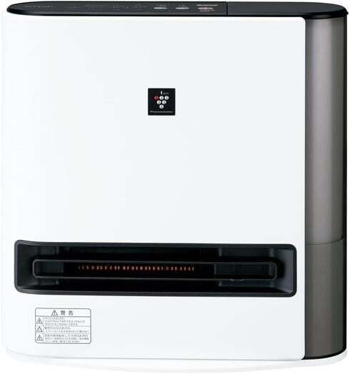 シャープ「プラズマクラスター加湿セラミックファンヒーター HX-RK12-W」