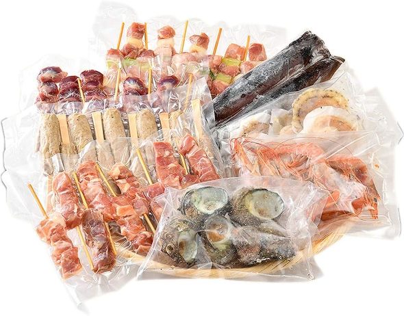 バーベキュー食材セット：港ダイニングしおそう「バーベキューセット8種盛り合わせ」