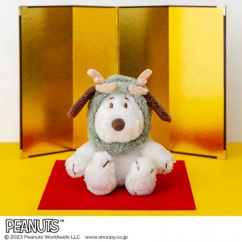 SNOOPY 2024 辰スヌーピーのぬいぐるみポーチ BOOK