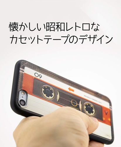 ZUKOU「iPhoneケース カセットテープ」