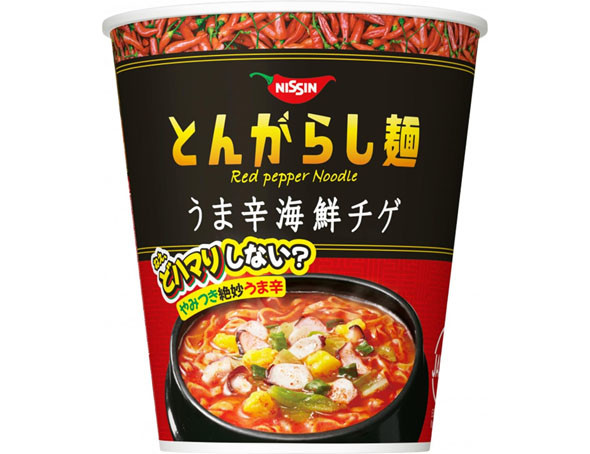日清食品 日清のとんがらし麺 うま辛海鮮チゲ
