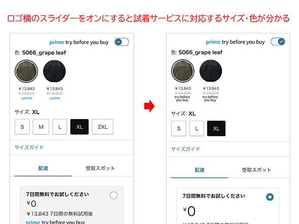 試着