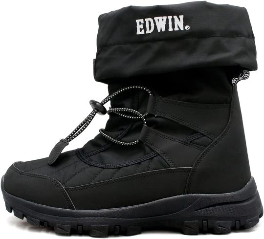 今売れている防寒ブーツ：エドウィン「二つ折り 防寒ウィンターブーツ EDW172」