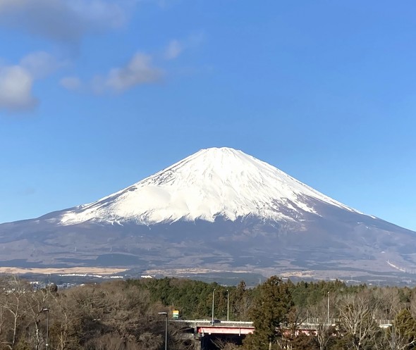 富士山が見える山