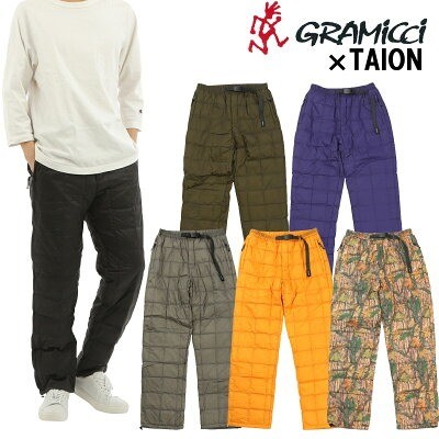 GRAMICCI×TAION ダウンパンツ