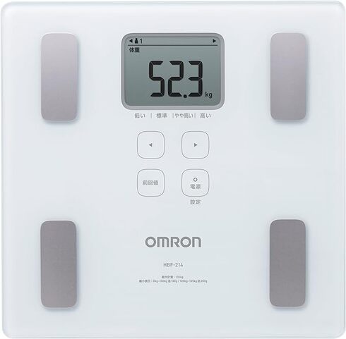 オムロン(OMRON)「体重・体組成計 カラダスキャン HBF-214-W」