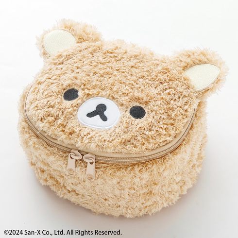 リラックマ ふわふわフェイスバニティポーチBOOK