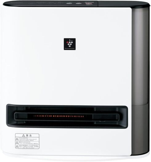 シャープ「プラズマクラスター セラミックファンヒーター HX-RK12-W」