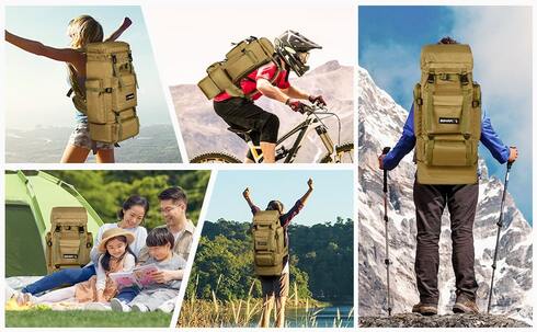 CCYCCL「登山リュック 70-85L」