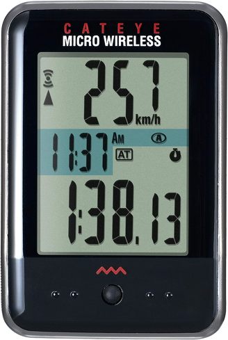 今売れているサイクルコンピューター：キャットアイ「サイクルコンピューター MICRO WIRELESS CC-MC200W」