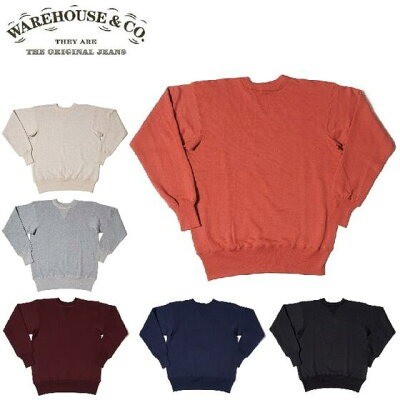 WAREHOUSE Lot.403 セットインフリーダムクルーネック両Vスウェット