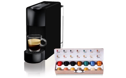 Nespresso(ネスプレッソ)「カプセル式コーヒーメーカー C30-BK-W」