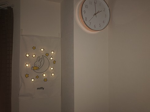 宝島社「miffy 光るタペストリーBOOK」付録