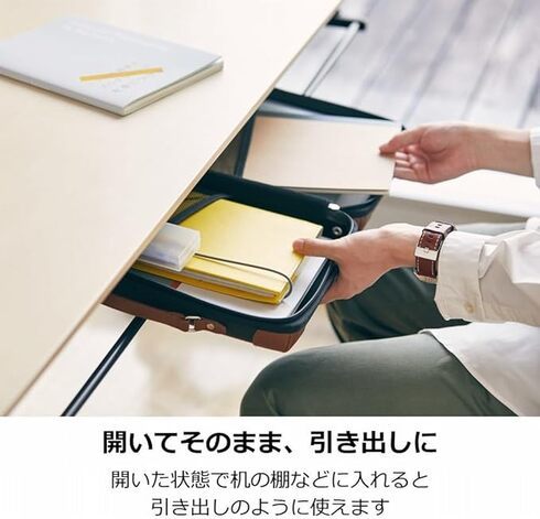 キングジム(Kingjim)「キャリングケース カルシェット ワイド ベージュ 5900-BE」