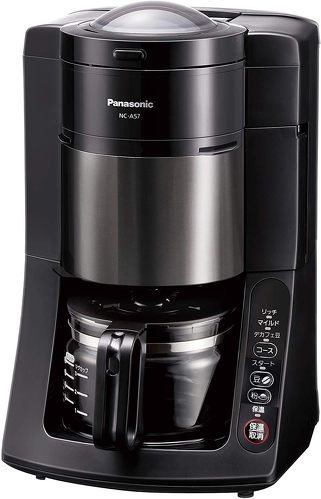 パナソニック（Panasonic）「コーヒーメーカー 全自動 ミル付き NC-A57-K」