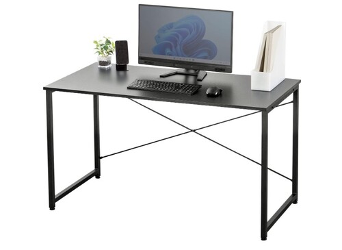 サンワダイレクト「パソコンデスク 120（幅）×60（奥行）cm 100-DESKF004BK3」